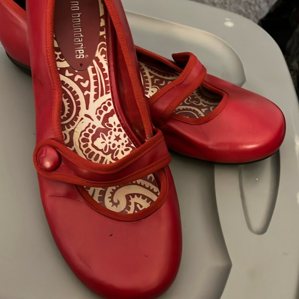Red shoes